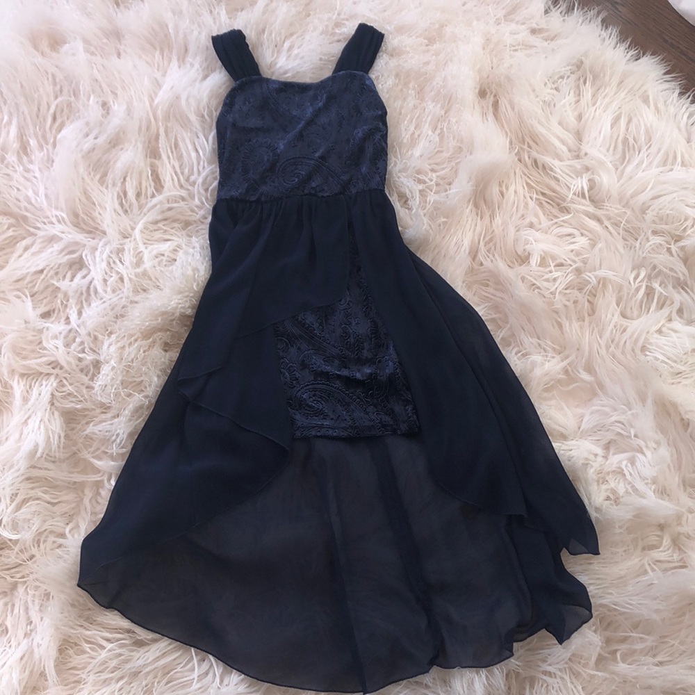 Navy Girls Dress